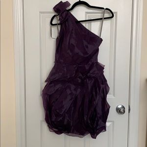 Gorgeous Vera Wang One Shoulder Bridesmaid Dress